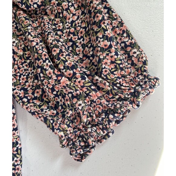 Old Navy Women’s Sz XL Boho Floral Balloon Long Sleeves Size L Free Flowing - Picture 8 of 9